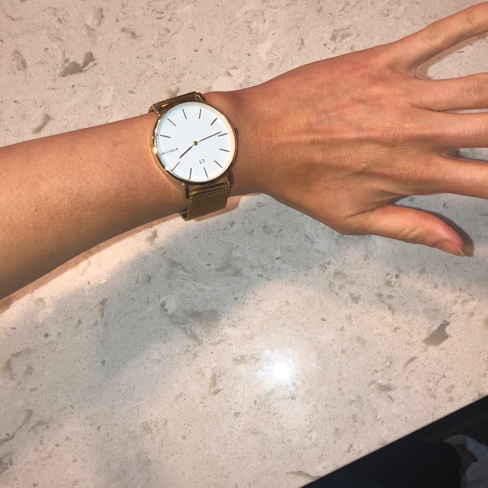 Millner Gold Mesh band watch
